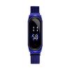 6 Pcs Colourful Magnetic Strap LED Ladies Wrist Watch-6110-01