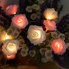 Most Selling Rose Flower LED Decorative String Lights 2Pcs-6021-01
