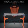 Meetion MT-DSK10 Gaming Table Black+Orange-10123-01