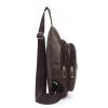 Casual Sports Shoulder Bag For Men Coffee-1447-01