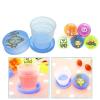 Folding Portable Collapsible Telescopic Plastic Cups, Assorted Color-10846-01