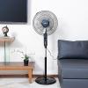 Geepas GF9488 16-inch Stand Fan 3 Speed Control Options 60min Timer-496-01