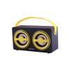 Krypton KNMS5069 Rechargeable Portable Bluetooth Speaker, Yellow-3473-01