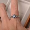 SIGNATURE COLLECTIONS Blue Moon Zircon Ring-4822-01