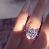 SIGNATURE COLLECTIONS 4 Claw Ultimate Zircon Shining Ring SGR016  -5444-01