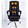High Quality Full Back Massaging Executive Officer Chair With Recliner Controller Leg Support-6175-01