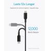 Anker A8436H11 powerline II USB-A to 3 in 1 Cable Black-1126-01