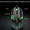 Meetion MT-M371 USB Wired Mouse 4 Buttons Rainbow Backlit-9248-01