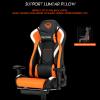 Meetion MT-CHR22 Gaming Chair Black+Orange-9904-01