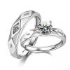 SIGNATURE COLLECTIONS ROMANTIC CONFESSION KING QUEEN COUPLE RING-4818-01