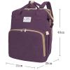 2 In 1 Diaper Bag Purple GM276-3-pur-9722-01