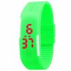 Sport Digital LED Watch Silicone Bangle Jelly Waterproof Bracelet for Unisex, Assorted Color-4466-01