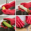 Hot Selling Non Slip Cleaning And Peeling Gloves-6381-01