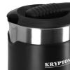 Krypton KNK6152 0.5 L Steel Electric Kettle, Black-3454-01