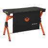 Meetion MT-DSK20 Gaming Table Black+Orange-10370-01