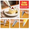 18 In 1 Cake Decorating Stainless Steel Nozzles-7735-01