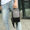 Casual Ultra Light Mini Chest Shoulder Bag Gray-1437-01