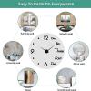 2021 Top Selling 3D Wallpaper Sticker Clock Large-8382-01