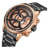 Naviforce Stainless Steel Waterproof High Quality Men Watch Pink Gold, NF9150-8527-01