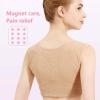 Hot Selling Magnetic Therapy Adjustable Posture Corrector and Chest Shaper, Beige -4668-01