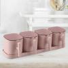 Nordic Design Square Seasoning Boxes With Lid 4 pcs-9693-01