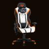 Meetion MT-CHR15 Gaming Chair Black+White+Orange-9879-01