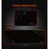 Meetion MT-PD121 Backlight Gaming Mouse Pad-9528-01