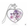 Heart Shaped Crystal Necklace-6736-01