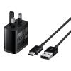 Samsung EP-TA20UBECGAE Travel Adapter AFC 15W USB Type-C, Black-2384-01