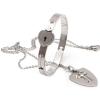 Signature Collection Heart Locker Bracelet And Necklace Set-9102-01