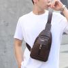 Casual Sports Shoulder Bag For Men Coffee-1448-01