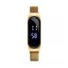 6 Pcs Colourful Magnetic Strap LED Ladies Wrist Watch-6111-01