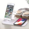 3 in 1 Fast Wireless Charging Dock  for iPhone Samsung and All Other QI Enabled Devices -4370-01