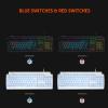 Meetion MT-MK600RD Mechanical Keyboard White-9837-01