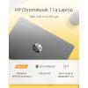 HP Chromebook 11-inch 4GB RAM 16GB SSD Laptop, Black-11611-01