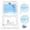 Inflatable Water Filling Aquarium Bed For Baby-5695-01
