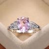 SIGNATURE COLLECTIONS SGR006 Lovely Princess Pink Ring-4858-01