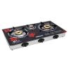 Geepas GK6759 Triple Burner Gas Cooker With Tempered Glass Top-522-01