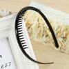 Plastic Wavy Toothed Hairband for Men & Women-4428-01