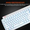 Meetion MT-MK600RD Mechanical Keyboard White-9841-01