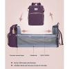 2 In 1 Diaper Bag Purple GM276-3-pur-9723-01