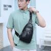 Casual Sports Shoulder Bag For Men Black-1441-01