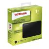 Toshiba Canvio Basics 1TB Portable External Hard Drive, Black -2856-01
