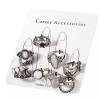 SIGNATURE COLLECTIONS Bohemian Style 12Pcs Pearl Rings-5894-01