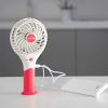 Geepas GF9617 Rechargeable Mini Fan With 3 Speed Options-491-01