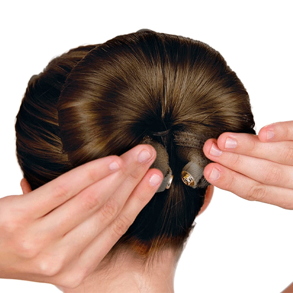 Hot Buns Simple Styling Solution for Hair-11395