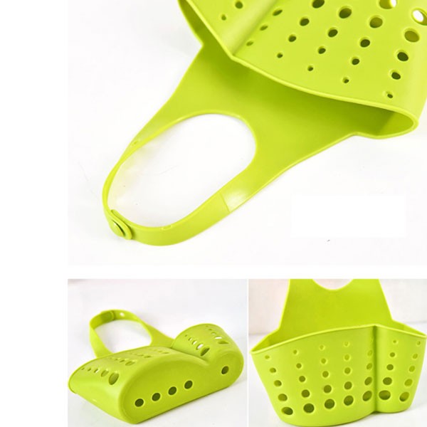 Portable Hanging Drain Basket for Home and Kitchen, Assorted Color-4386