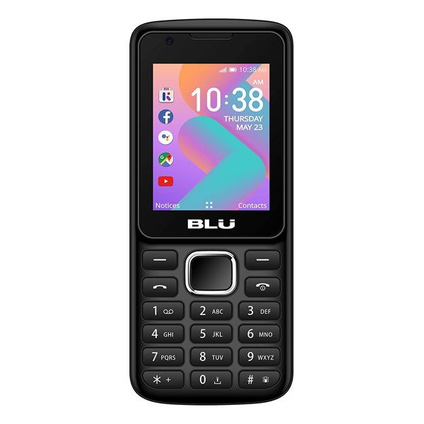 BLU Zoey Z230L Smart Kaios Dual SIM, Black-3007