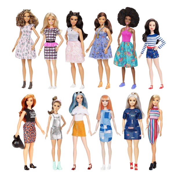 Barbie Fashionistas Doll Assorted- FBR37-183