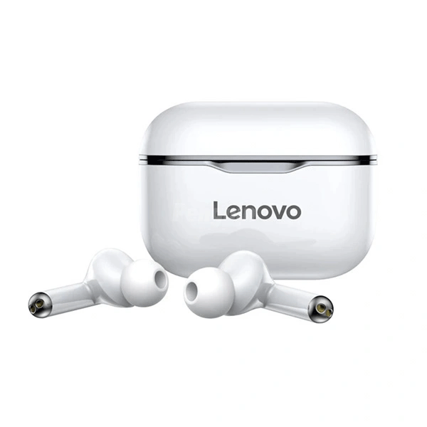 Lenovo LivePods Wireless Bluetooth Earphone, White-2151